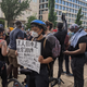 Protesters near the White House on June 2.